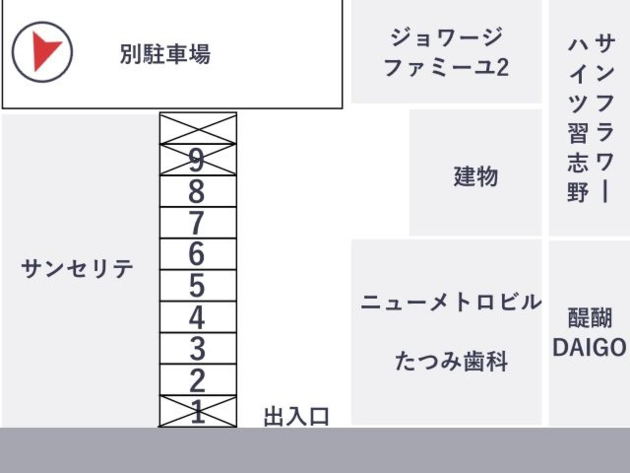 akippa駐車場:千葉県船橋市習志野台3丁目14-6 - 船橋市習志野台/駐車場 | Yahoo!マップ