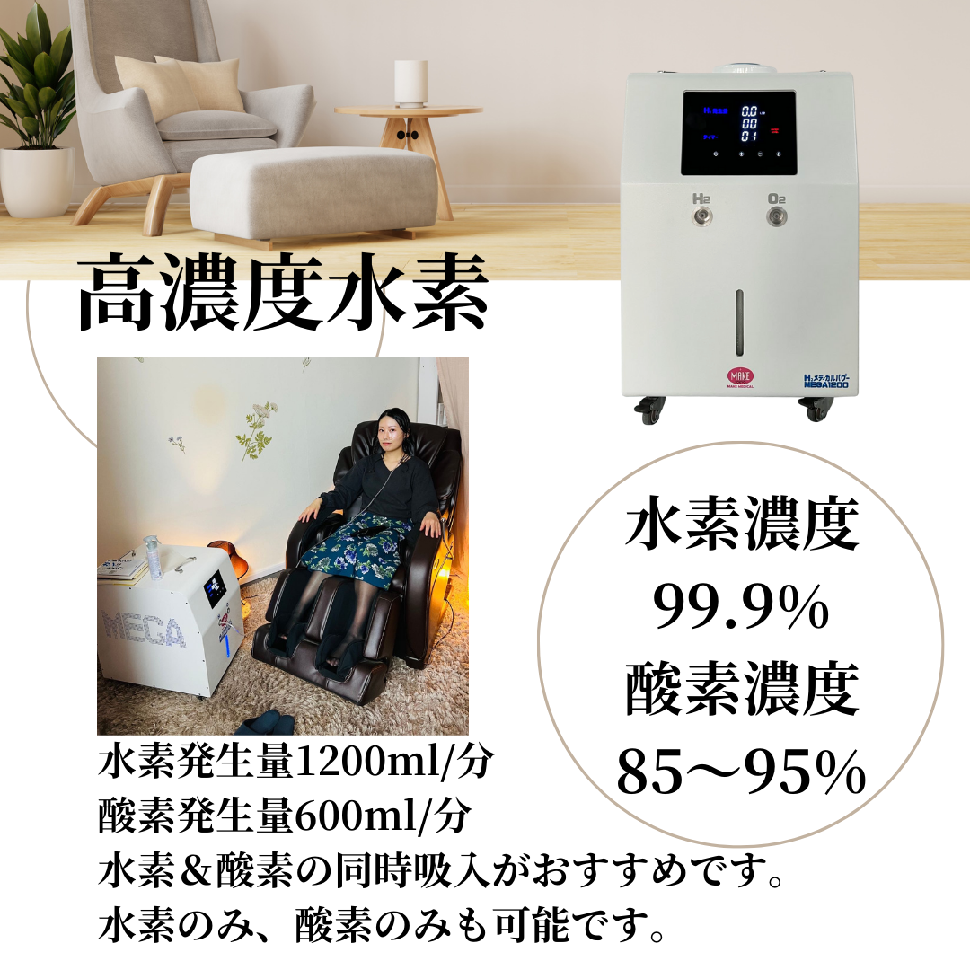 水素吸入器 H2メディカルパワー（MAKE.MEDICAL社製国産） - その他