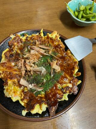 岡山居酒屋風お好み焼き もりのクチコミ写真1