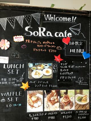 SoRa cafe feat.waffle cafe Signのクチコミ写真3