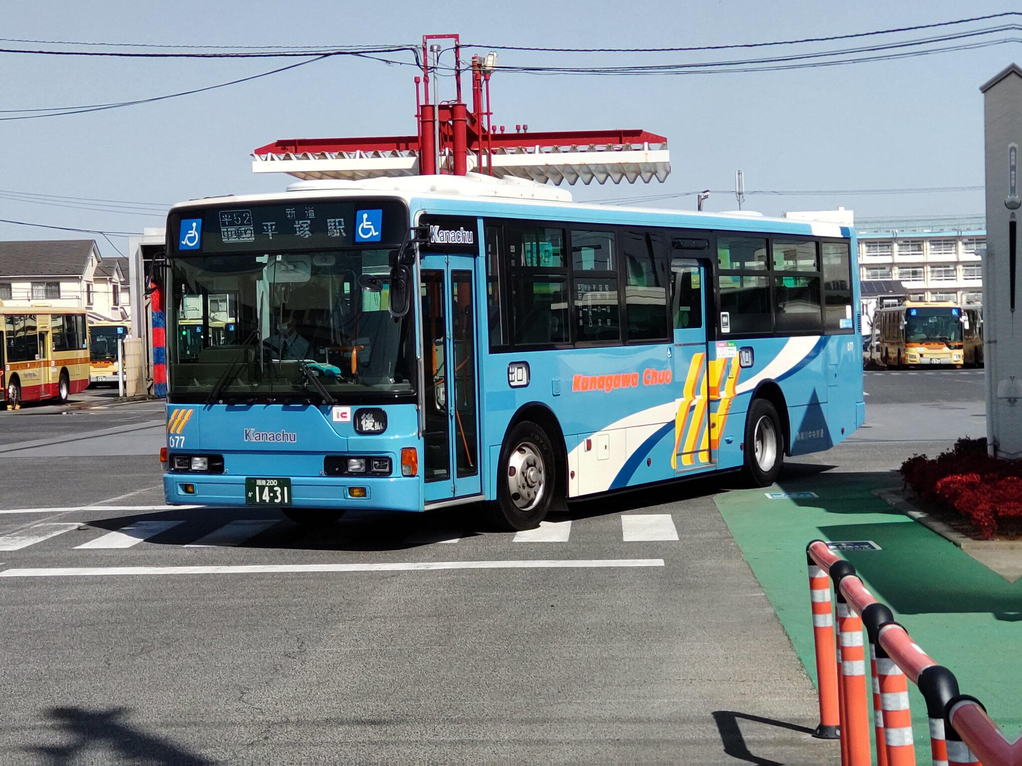 田村車庫/神奈川中央交通 - 平塚市田村/バス停 | Yahoo!マップ