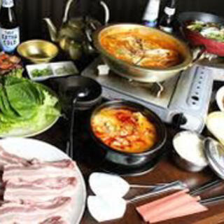 韓国料理韓豚の写真12