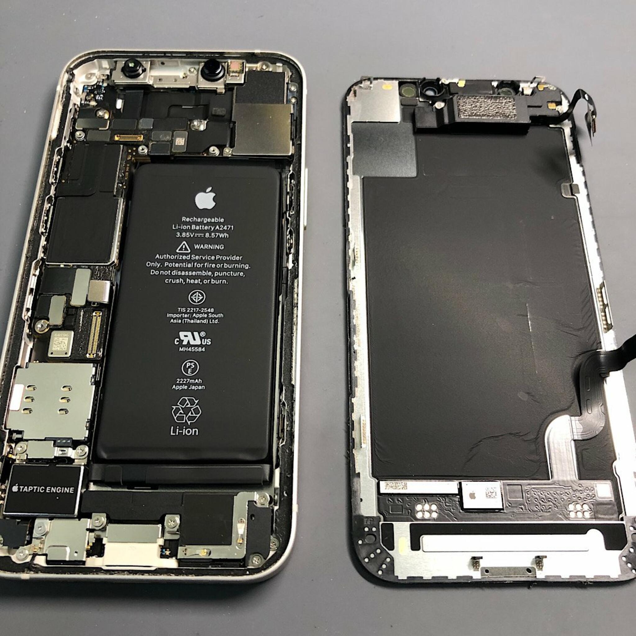 iPhone修理SHOP ままともプラザ町田店からのお知らせ(iPhone12mini 落下ブラックアウト 液晶交換)に関する写真