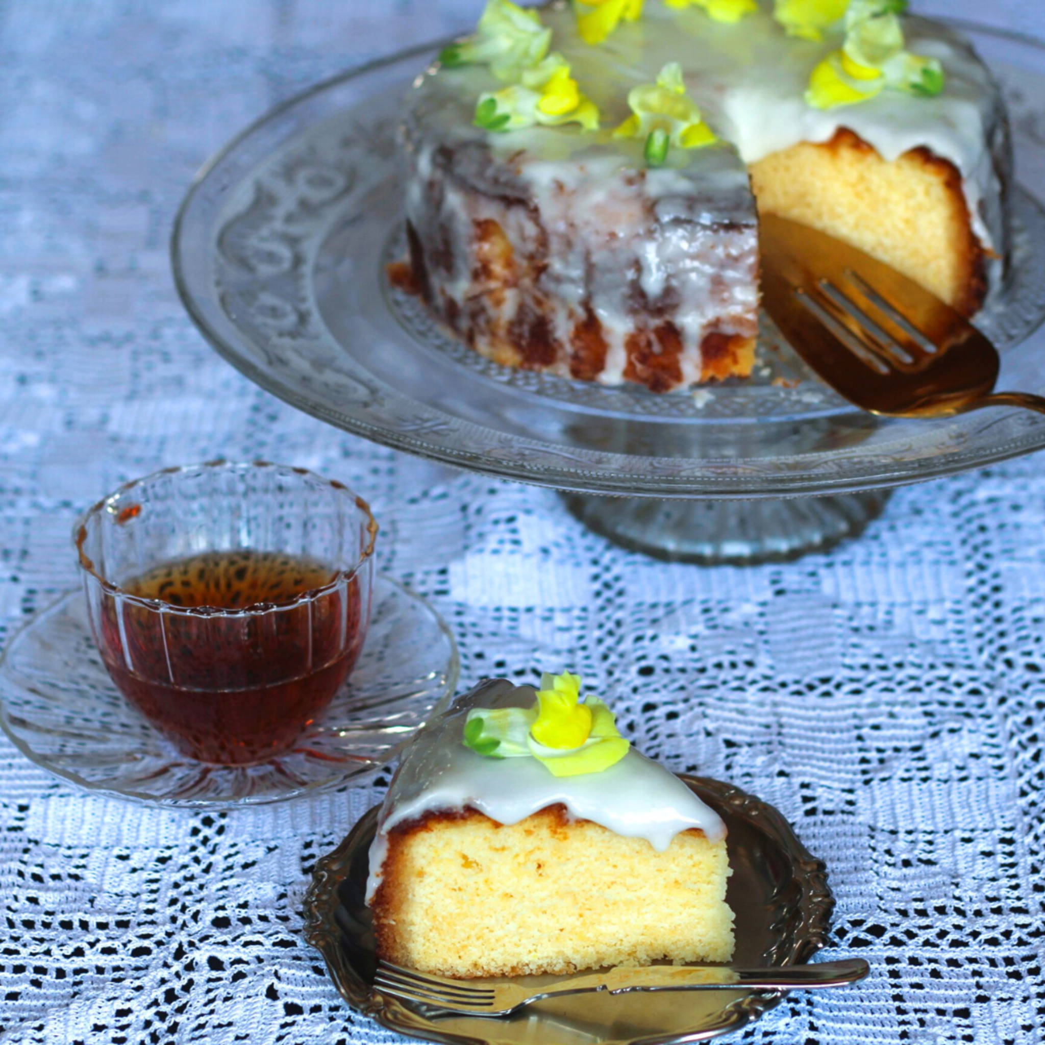 OHISAMAからのお知らせ(イギリスの国民的人気を誇る「レモンドリズルケーキ」🍋)に関する写真