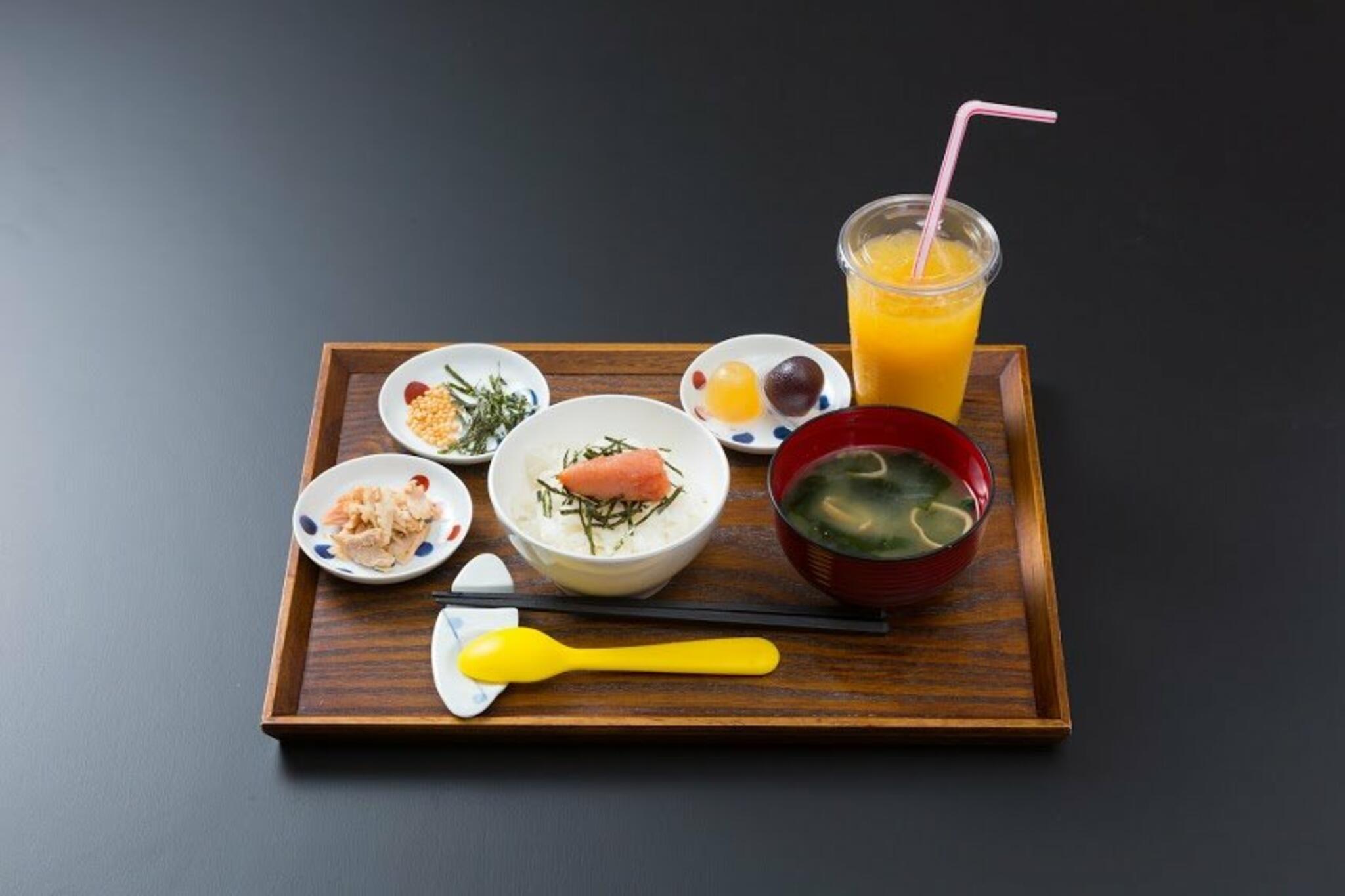 博多の食と文化の博物館ハクハクからのお知らせ(平日限定の明太子定食！)に関する写真