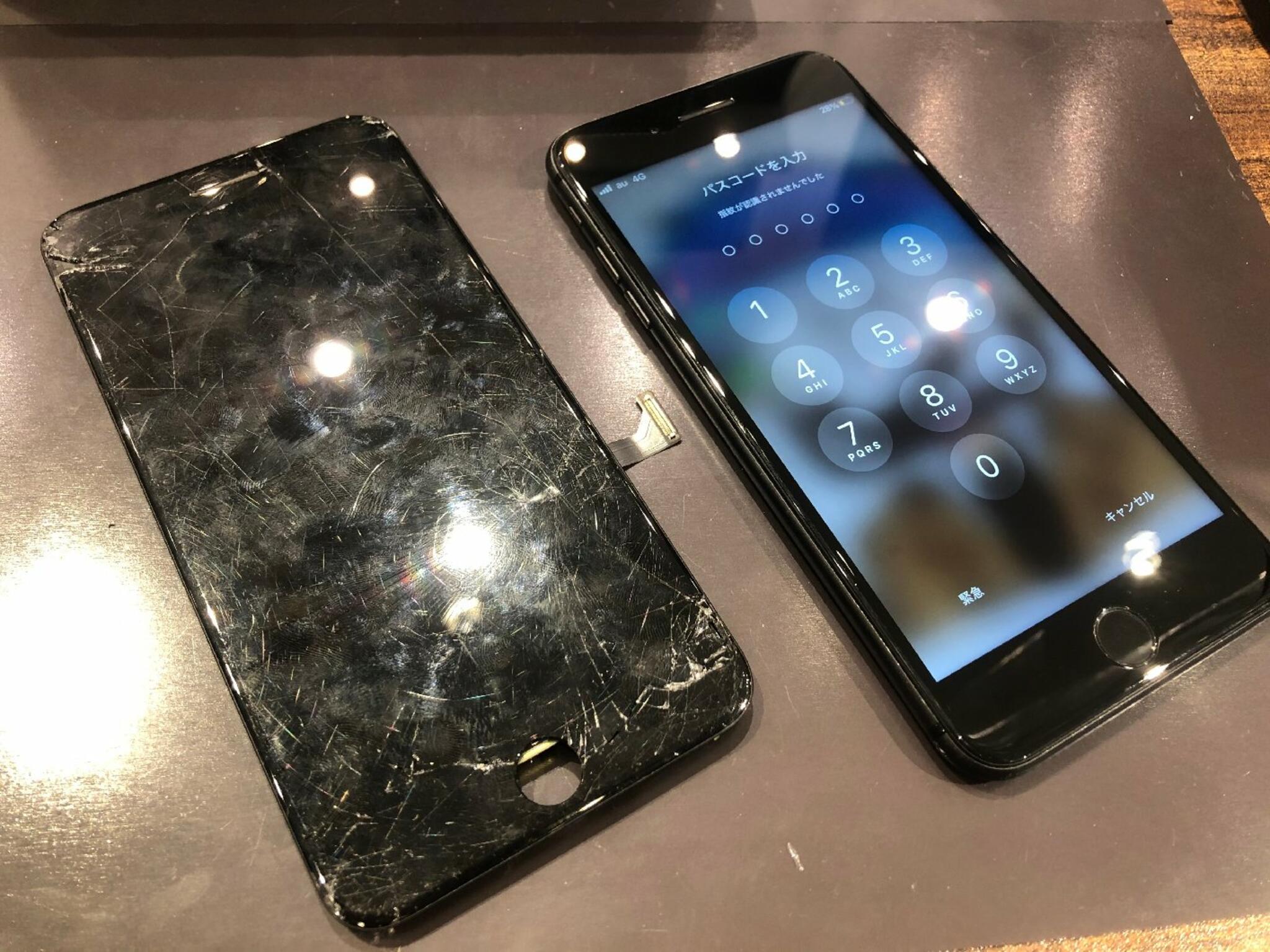 iPhone・iPad・Switch修理店 スマートクール イオンモール広島祇園店からのお知らせ(iPhoneの画面割れ放置はやめましょう)に関する写真