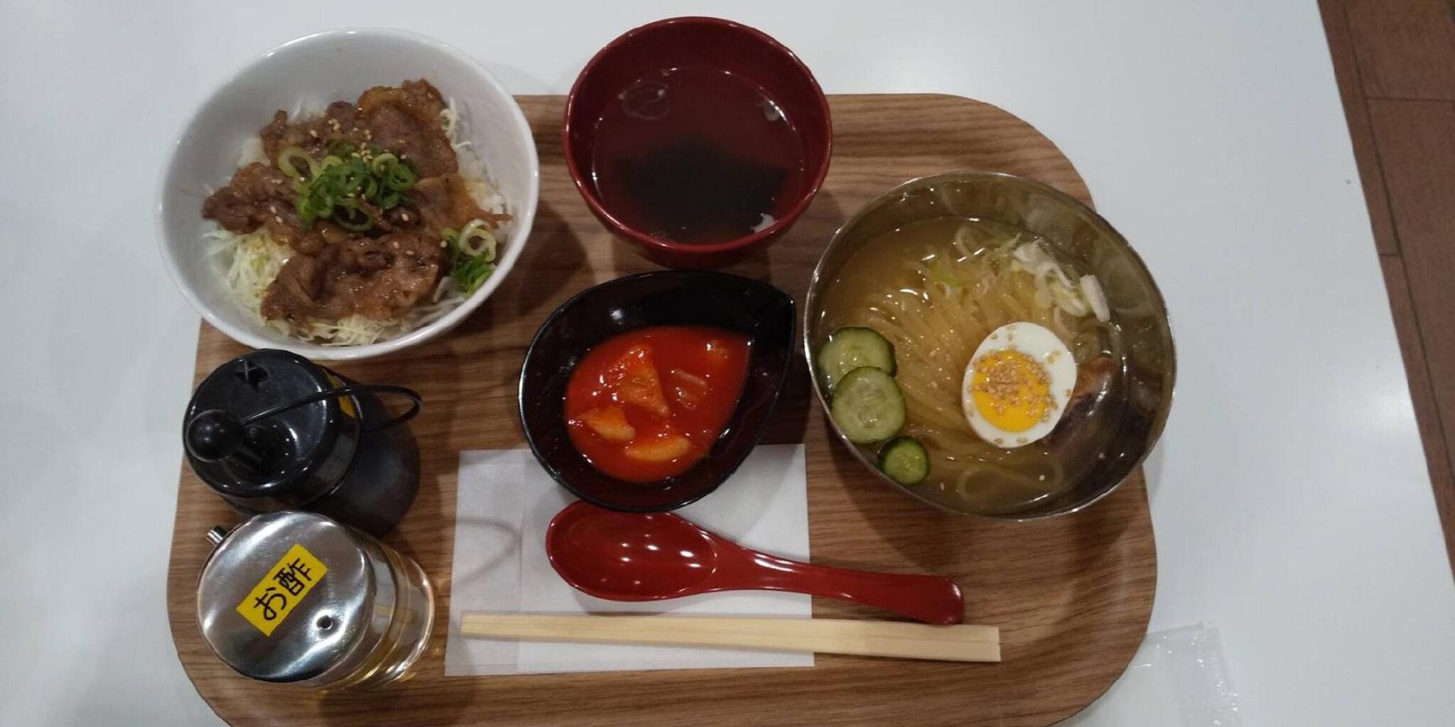 カルビ丼と冷麺 やま丼 ザ・モール仙台長町店からのお知らせ(少しずつ食べたい方必見！【単品冷麺(小)＆単品上カルビ丼(小)】950円🏳‍🌈)に関する写真